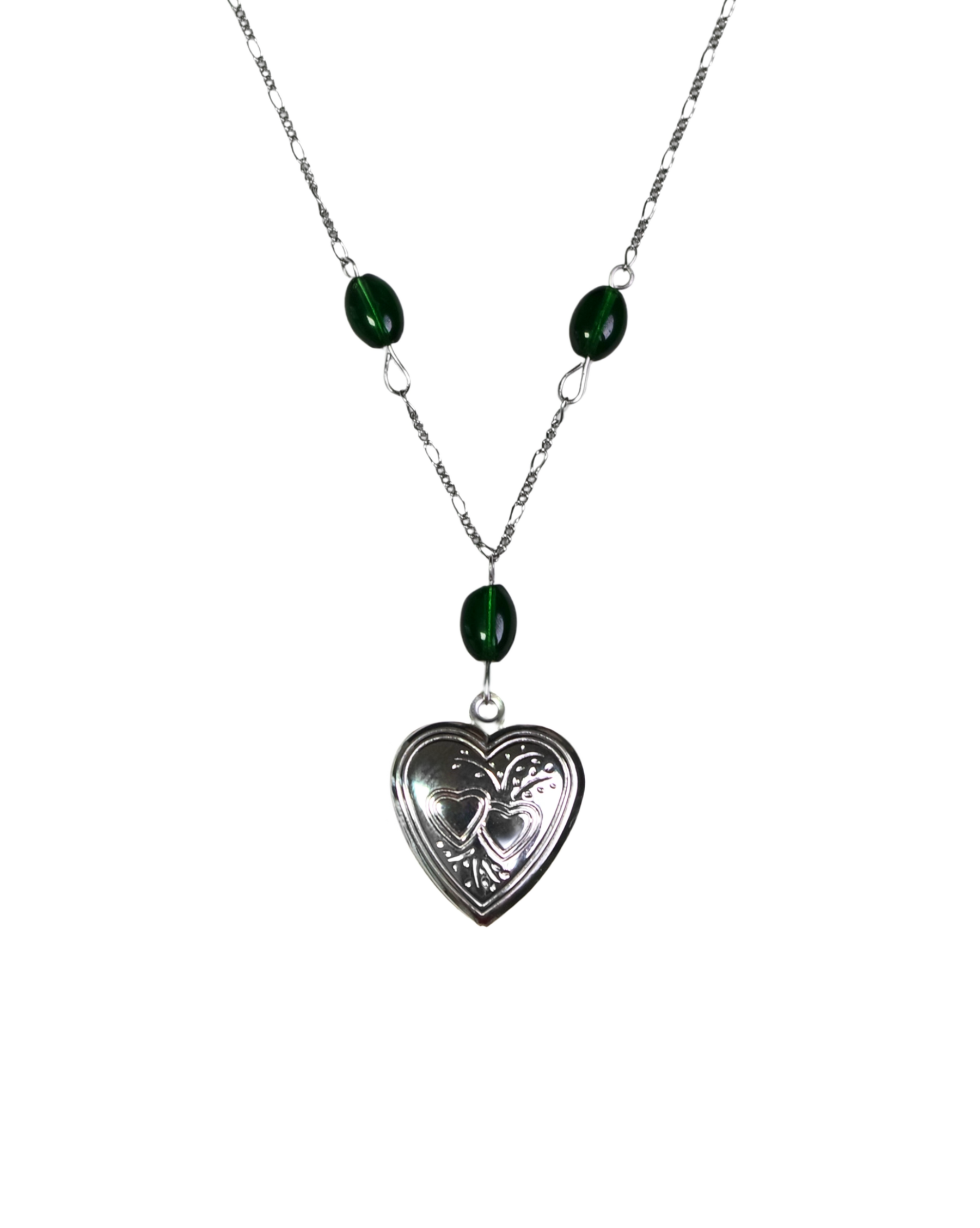 Chrome Green Locket