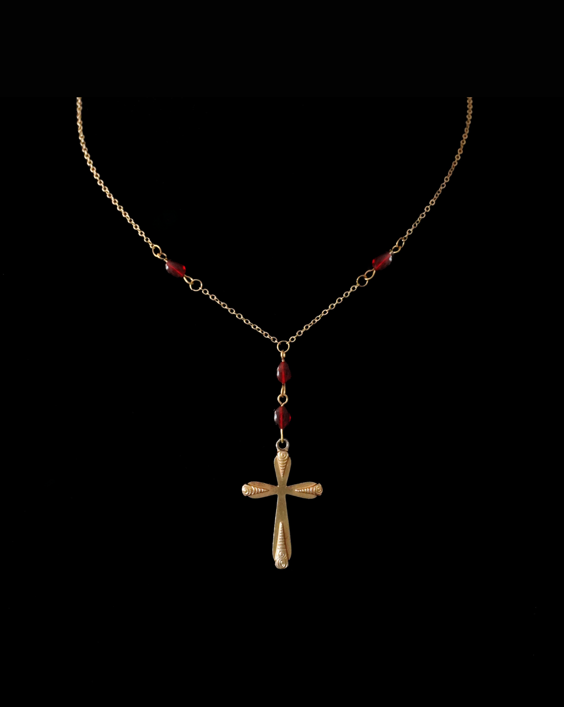 Garnet Cross Vintage