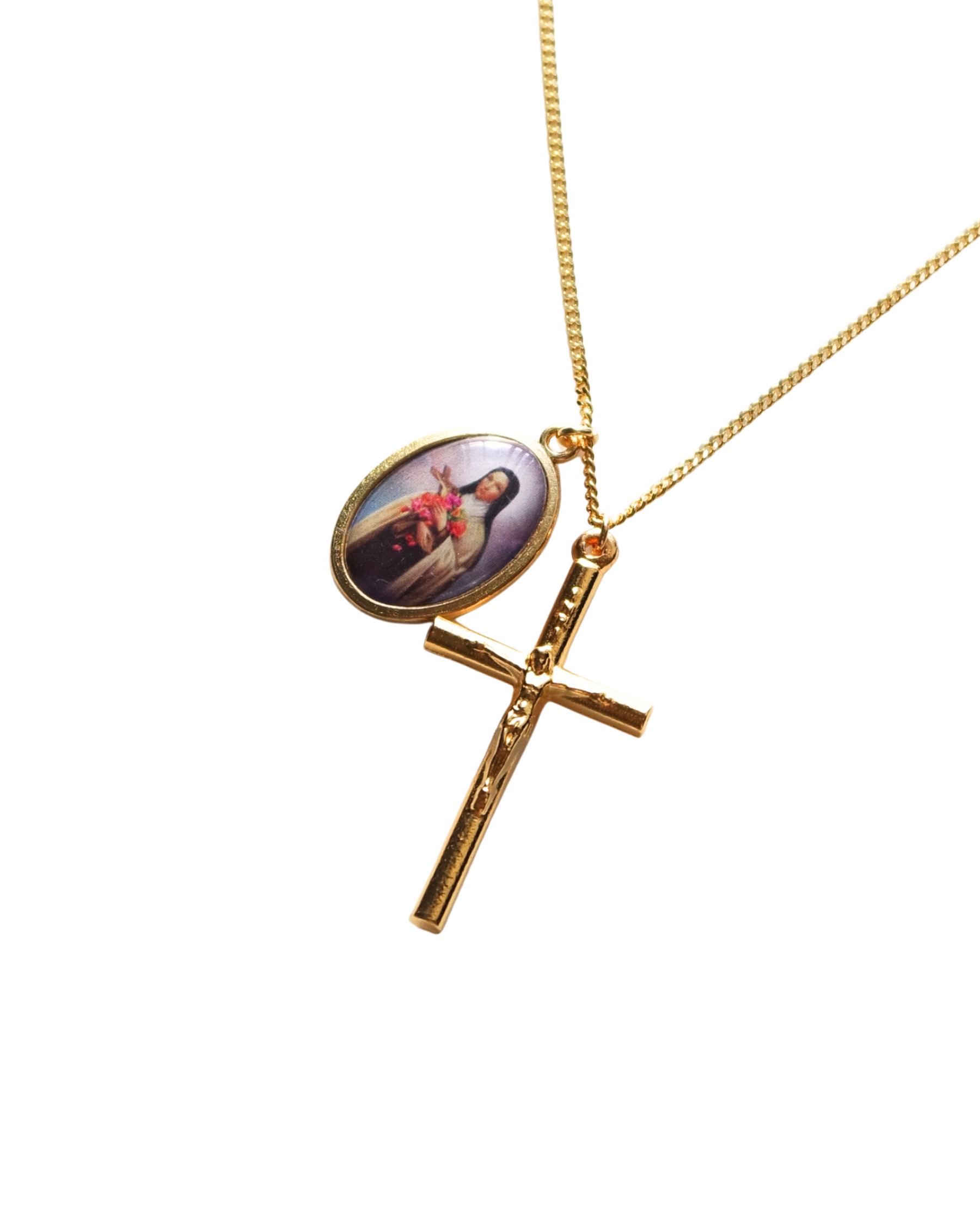 St. Therese and Crucifix