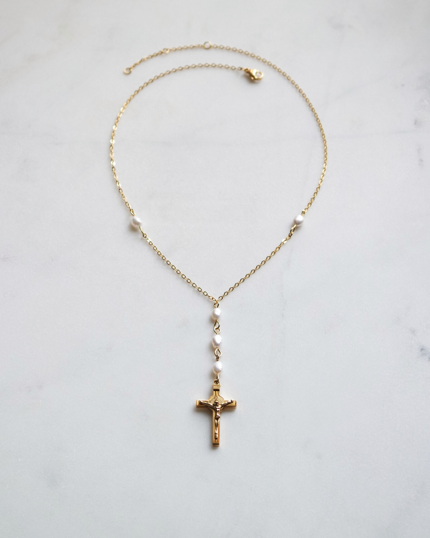 Crucifix Pearls