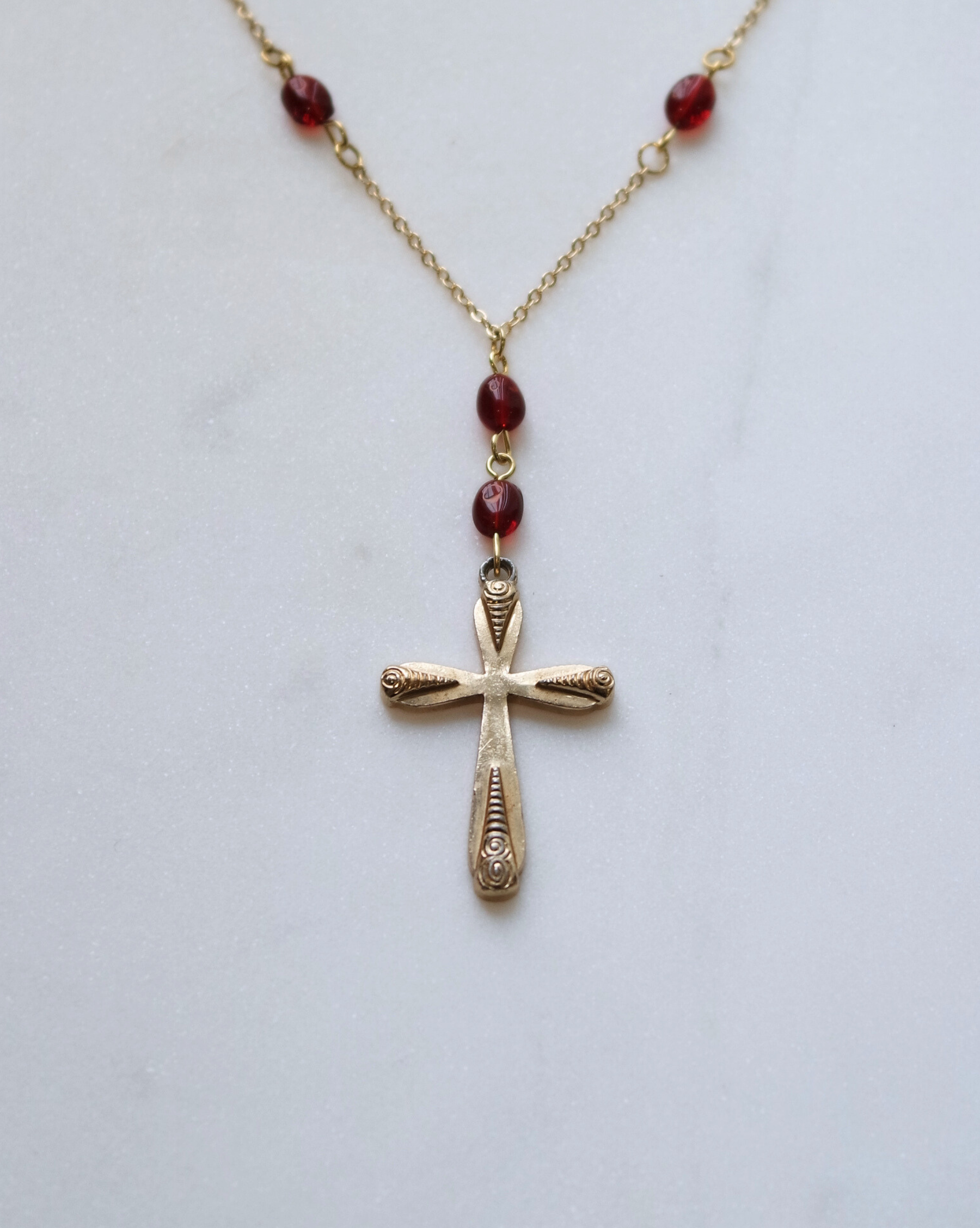 Garnet Cross Vintage