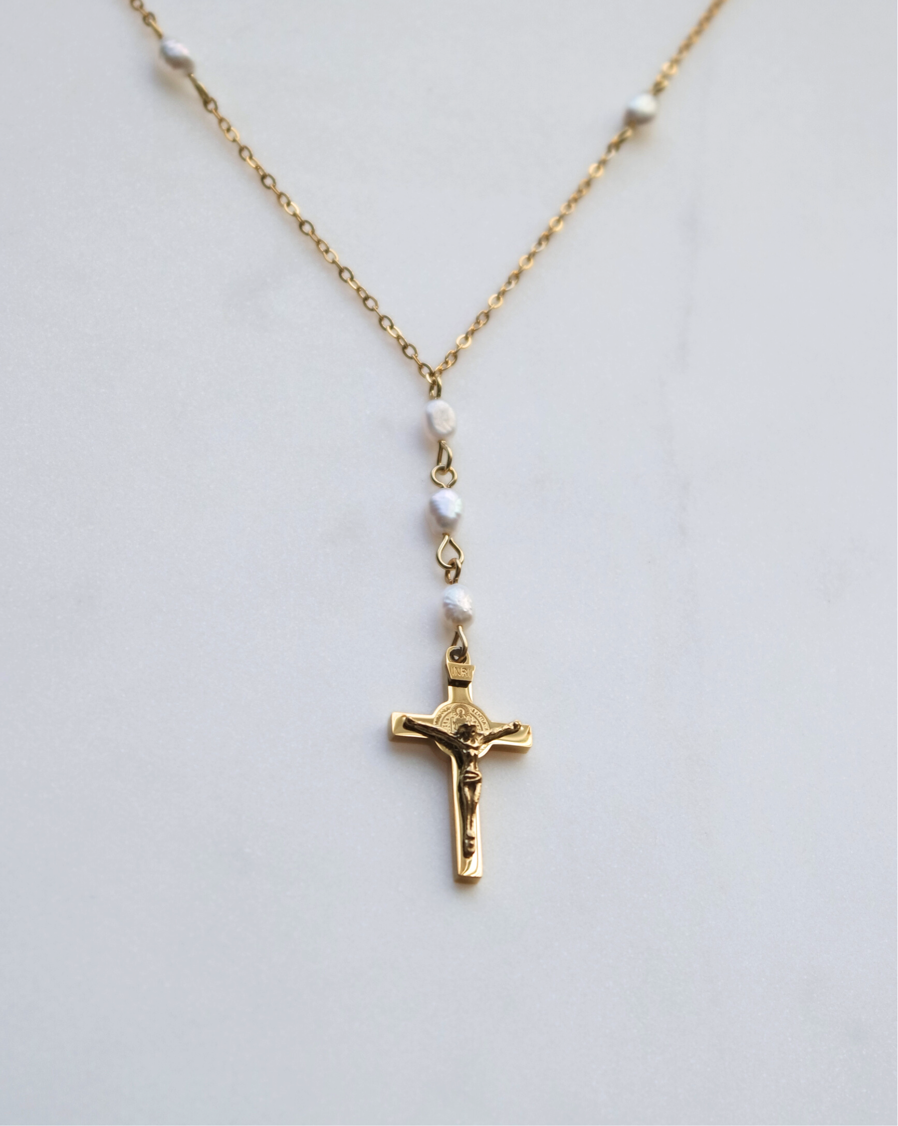 Crucifix Pearls