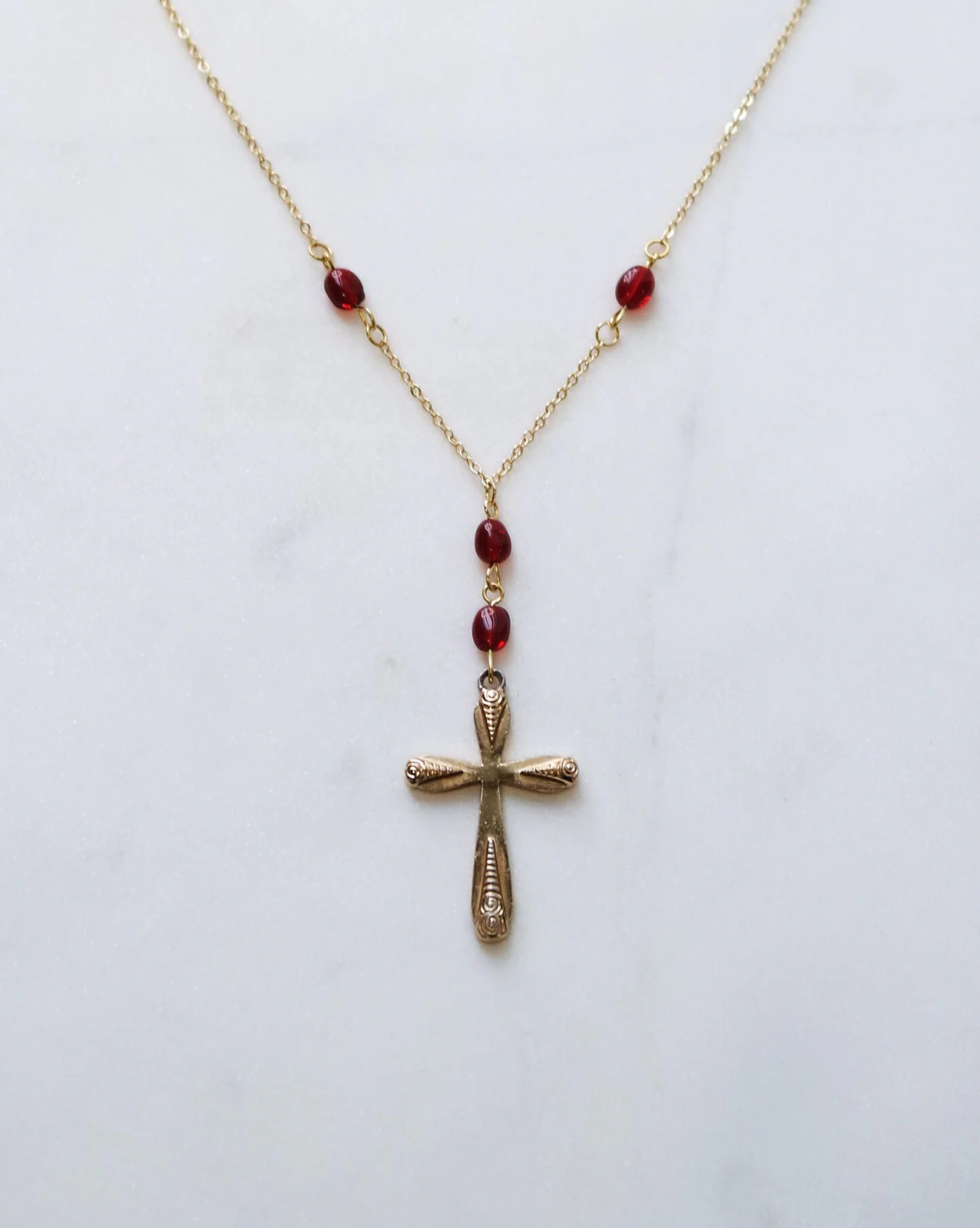 Garnet Cross Vintage