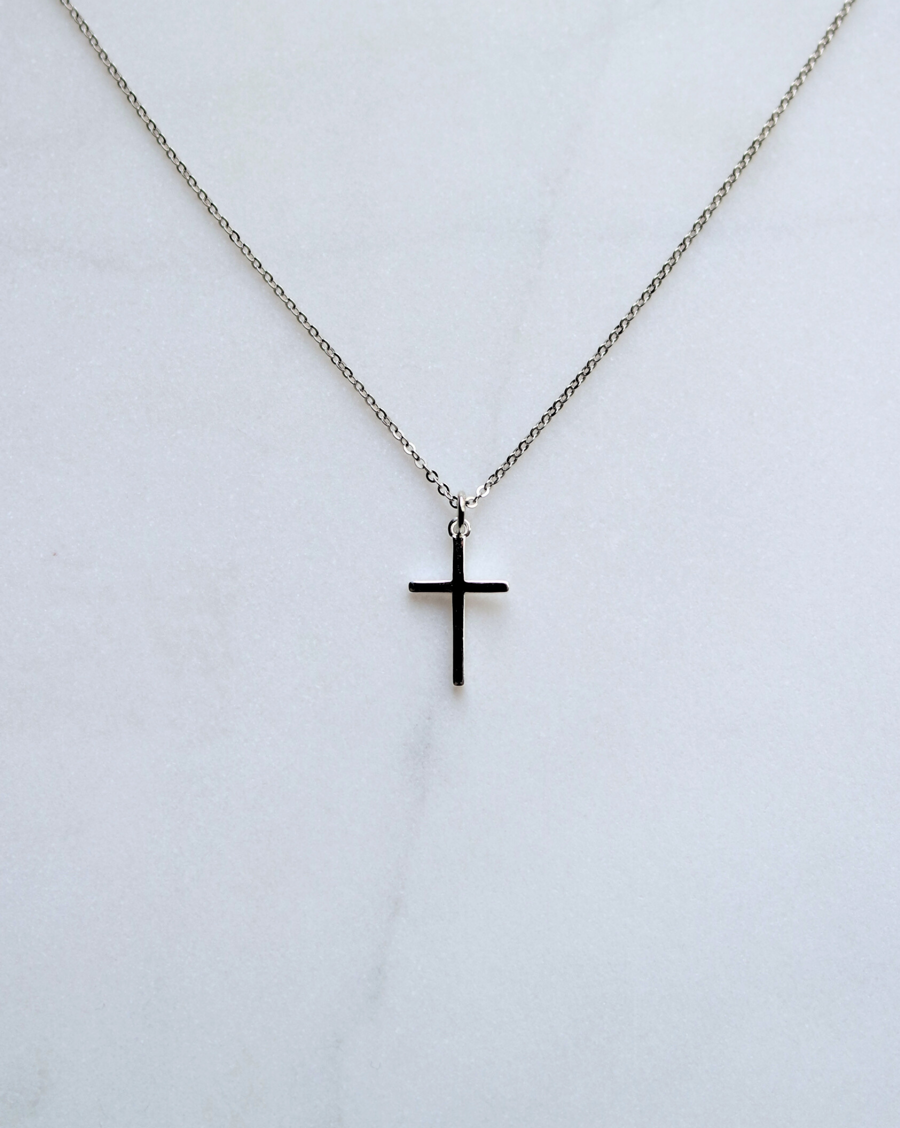 Baby Cross Silver