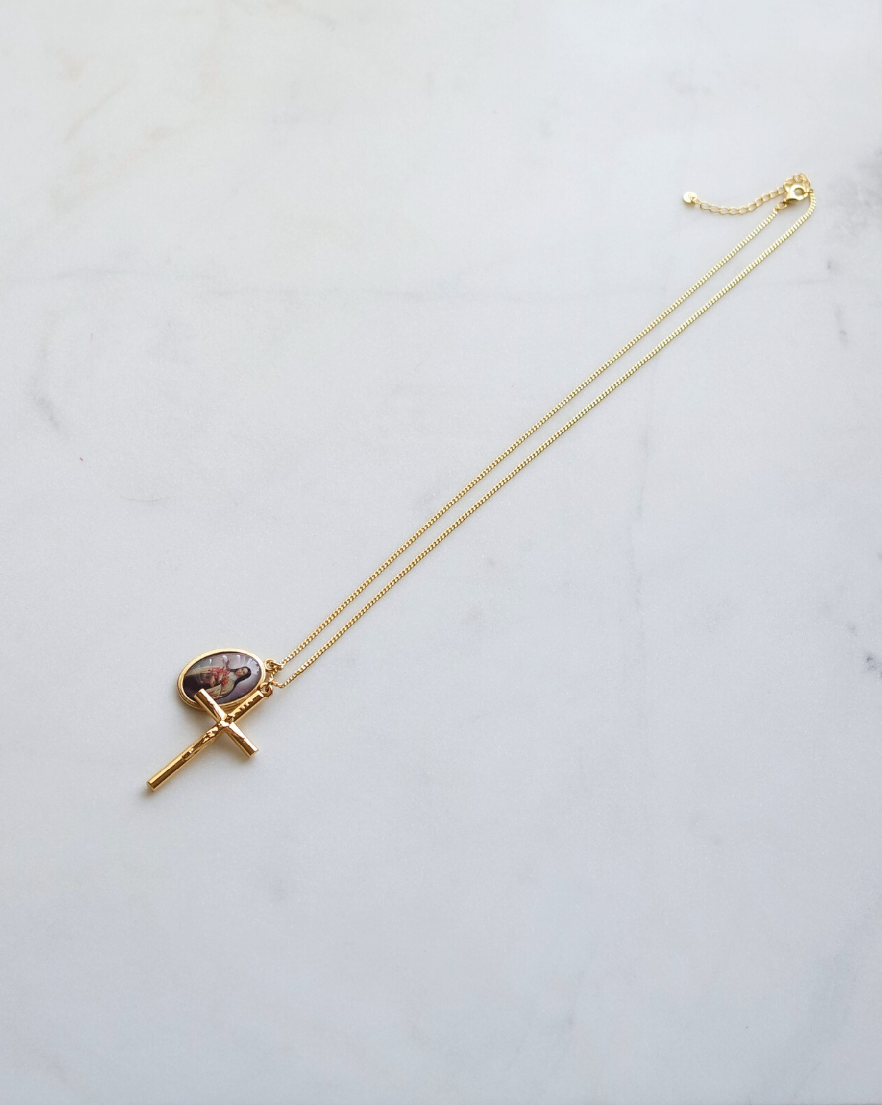 St. Therese and Crucifix