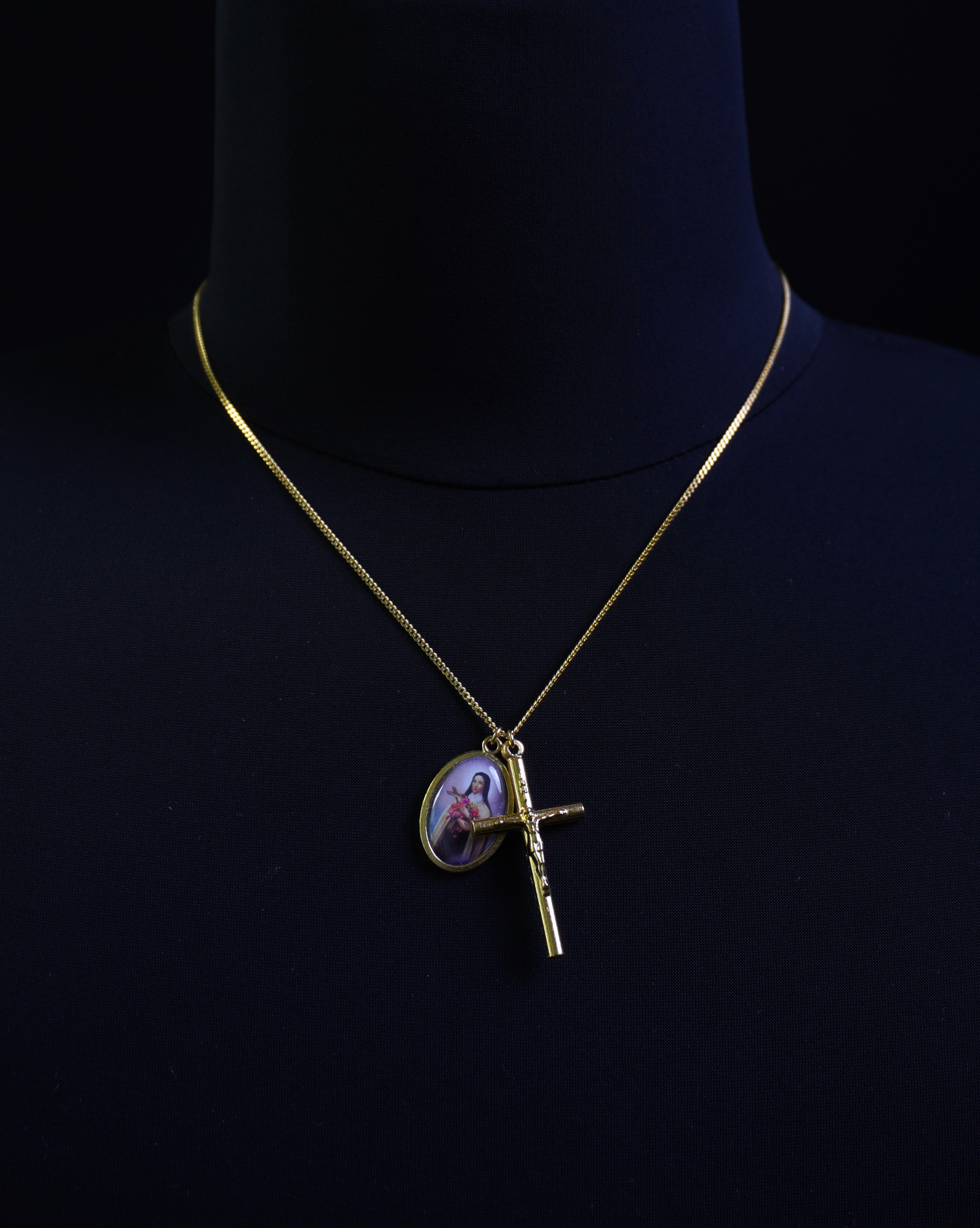 St. Therese and Crucifix