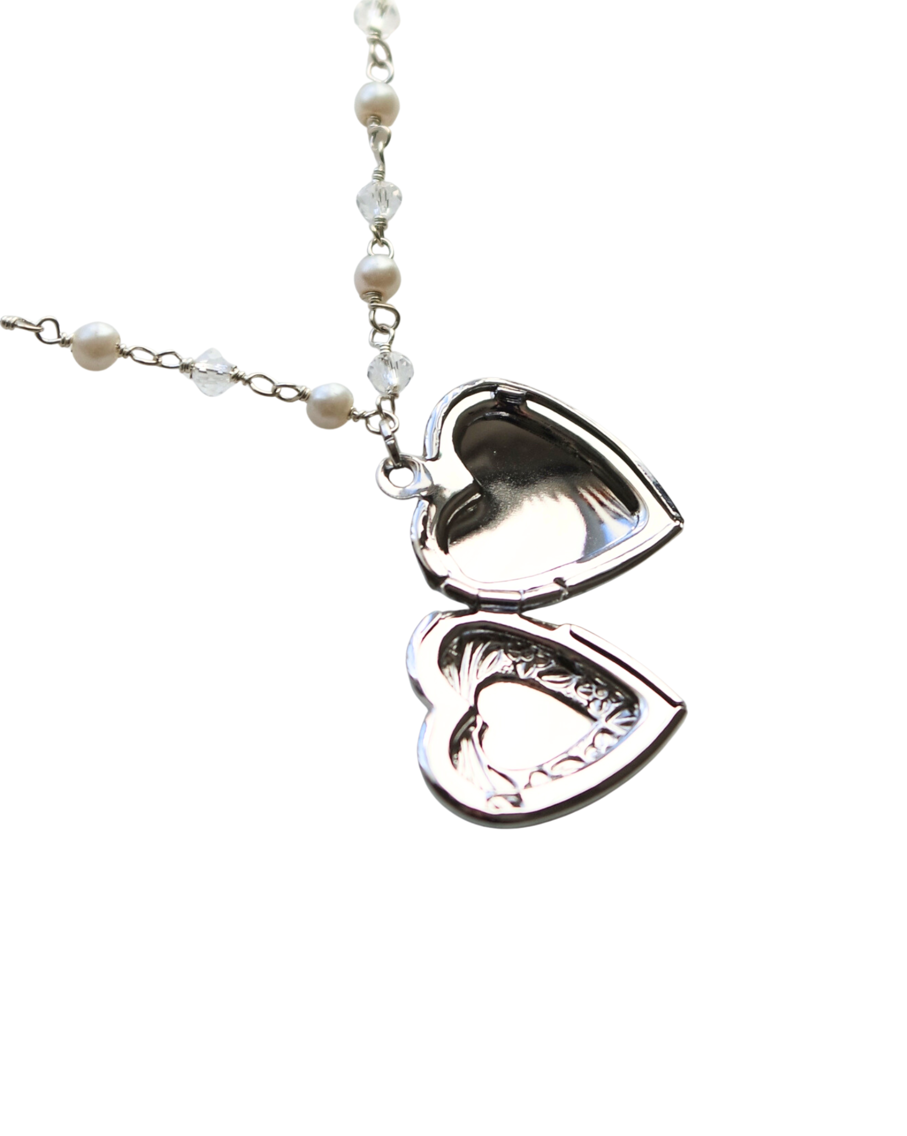 Silver Heart Locket