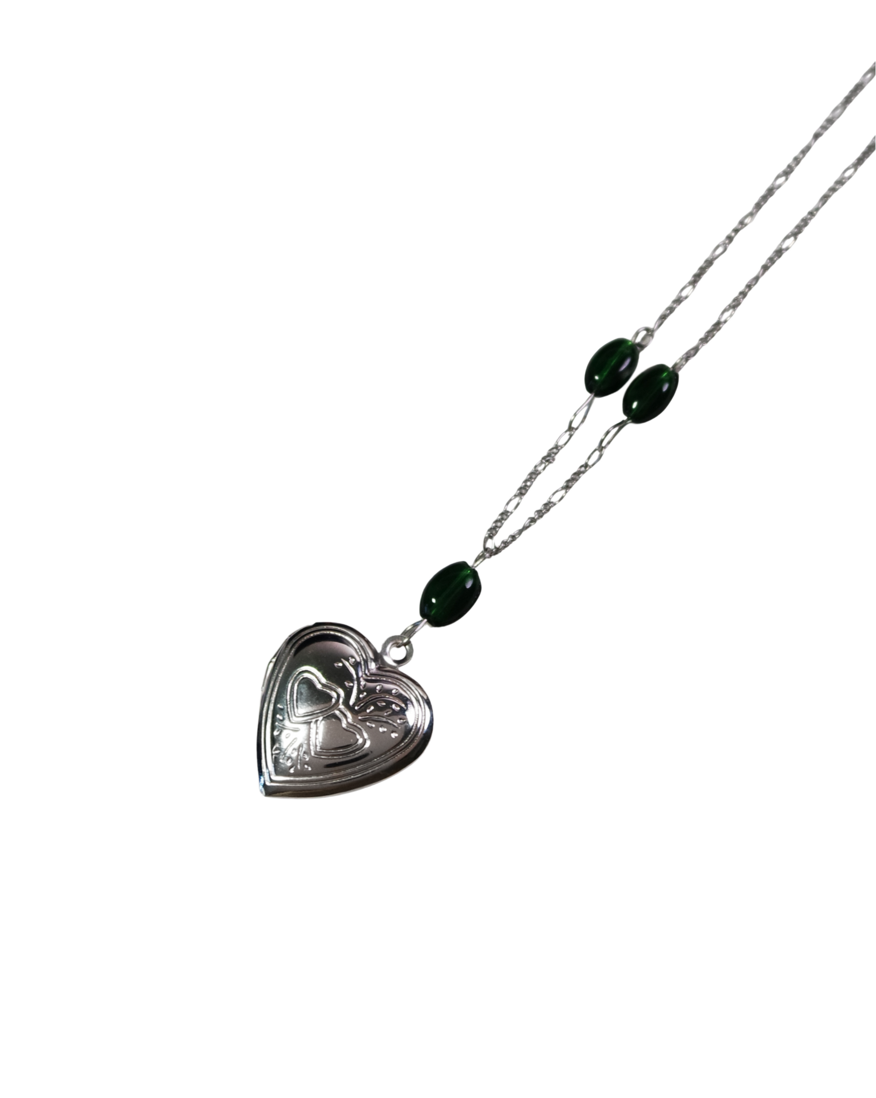 Chrome Green Locket