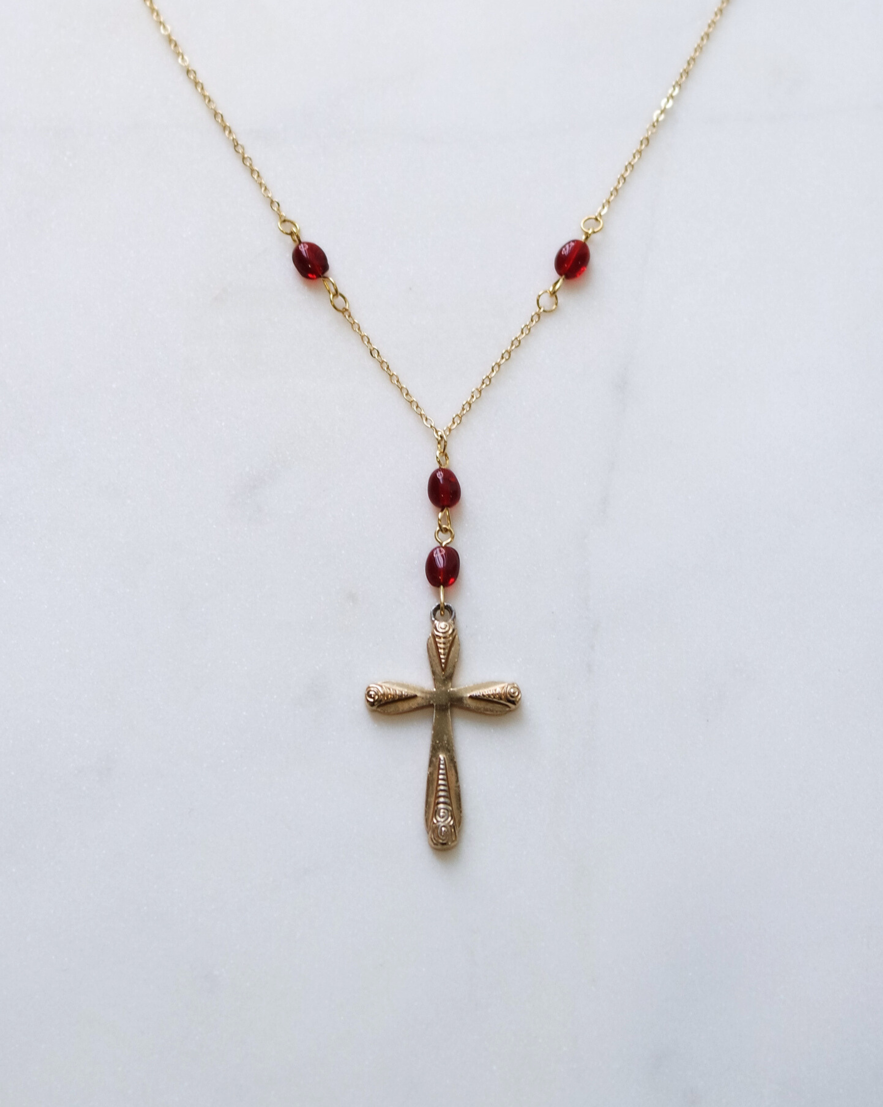 Garnet Cross Vintage